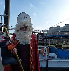 Nikolaus in der Hafencity