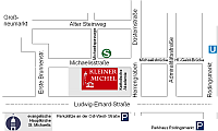 Lageplan Kleiner Michel