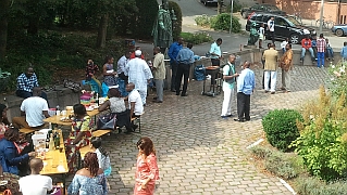 Togo in Hamburg - Grillen am Kleinen Michel