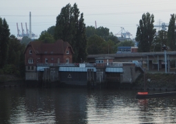Ellerntorsperrschleuse