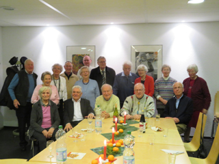 Adventsfeier der katholischen Gruppe Neudeutschland am Kleinen Michel