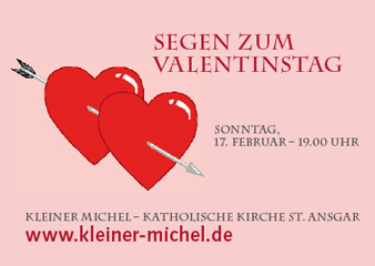 Einladung zur Manresa-Messe mit Valentinssegen 2019