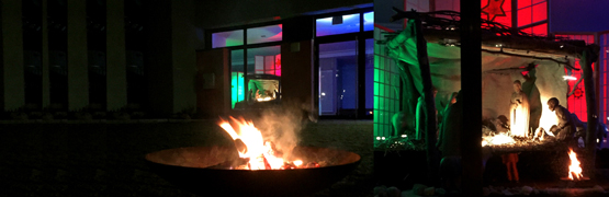 Krippe Kleiner Michel Hirtenfeuer