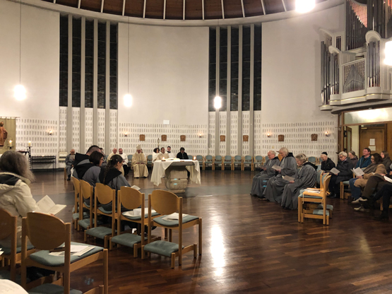 Pontifikalvesper Eroeffnung Cella SBG