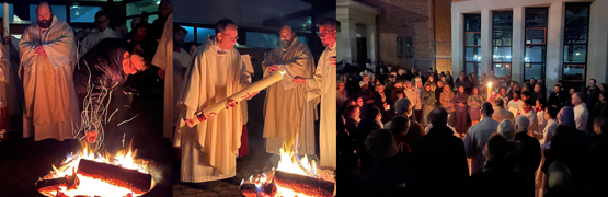 Osternacht 2025 am Kleinen Michel