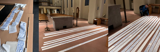 Dokumentation zur Kreuzverhüllung am Kleinen Michel in der Fastenzeit 2026 