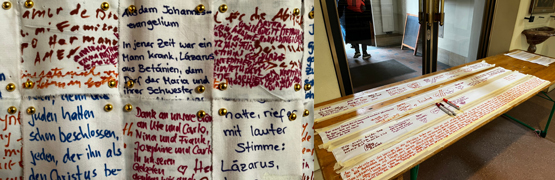 Dokumentation zur Kreuzverhüllung am Kleinen Michel in der Fastenzeit 2026 