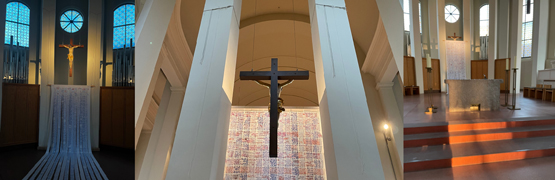 Dokumentation zur Kreuzverhüllung am Kleinen Michel in der Fastenzeit 2026 