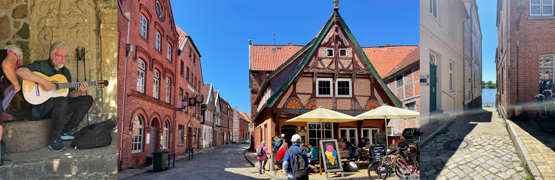 Pilgerweg Kleiner Michel Elbe am Pfingstmontag
