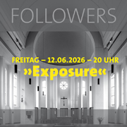 Veranstaltung zur Ausstellung Followers mit Musik, Text, Bild, 12. Juni 2026 im Kleinen Michel Hamburg Veranstaltung zur Ausstellung Followers mit Musik, Text, Bild, 12. Juni 2026 im Kleinen Michel Hamburg
