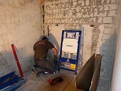 Montage Toiletten